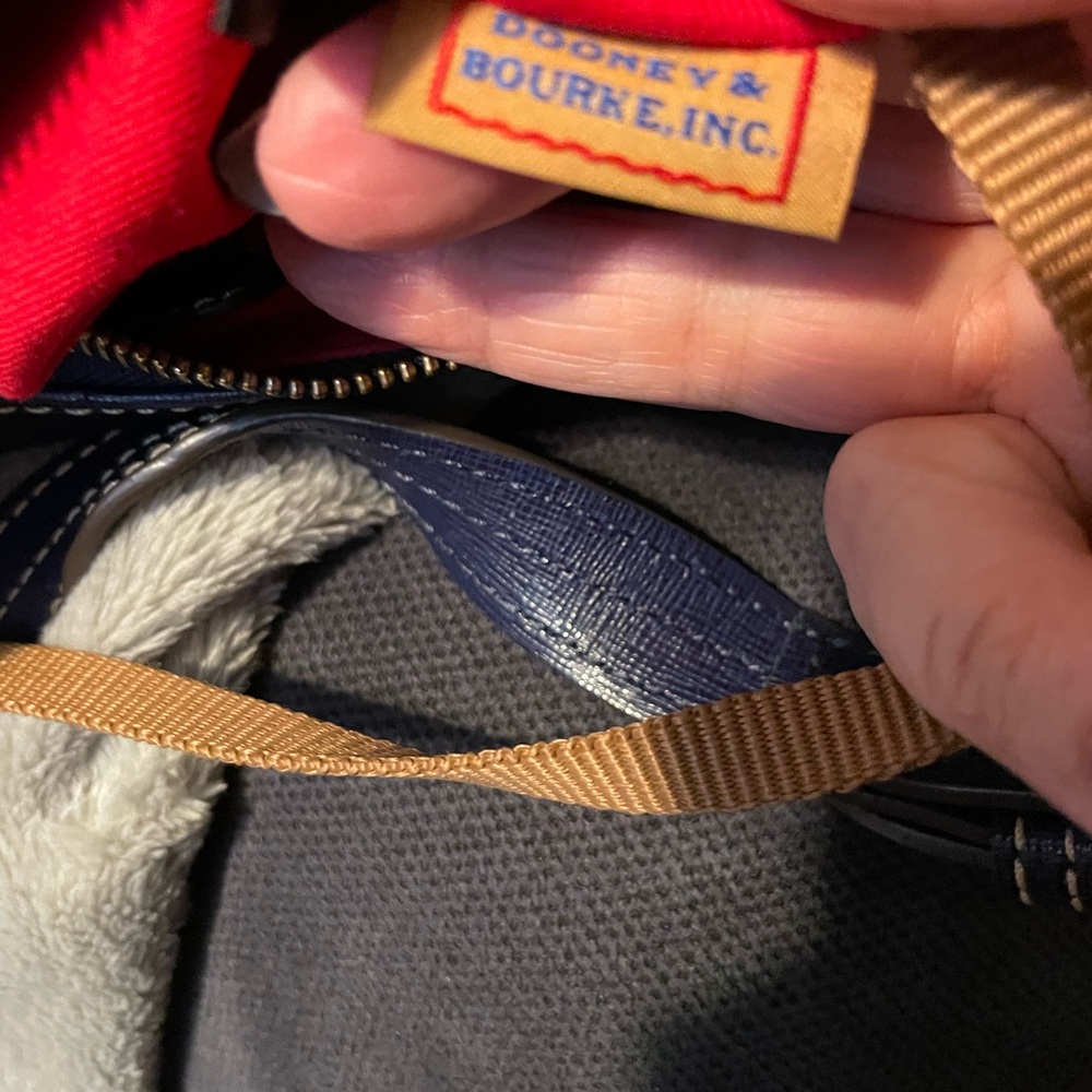 Dooney & Bourke Navy Blue Women's Bag - Picture 3 of 9